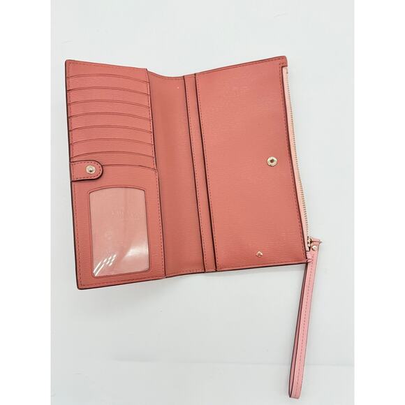 Retail $148 - Kate Spade Morgan Continental Wristlet in Pink*Excellent Condition - Picture 11 of 14